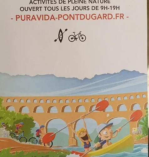 Oda ve Kahvaltı Aux Berges Du Pont Du Gard 4*